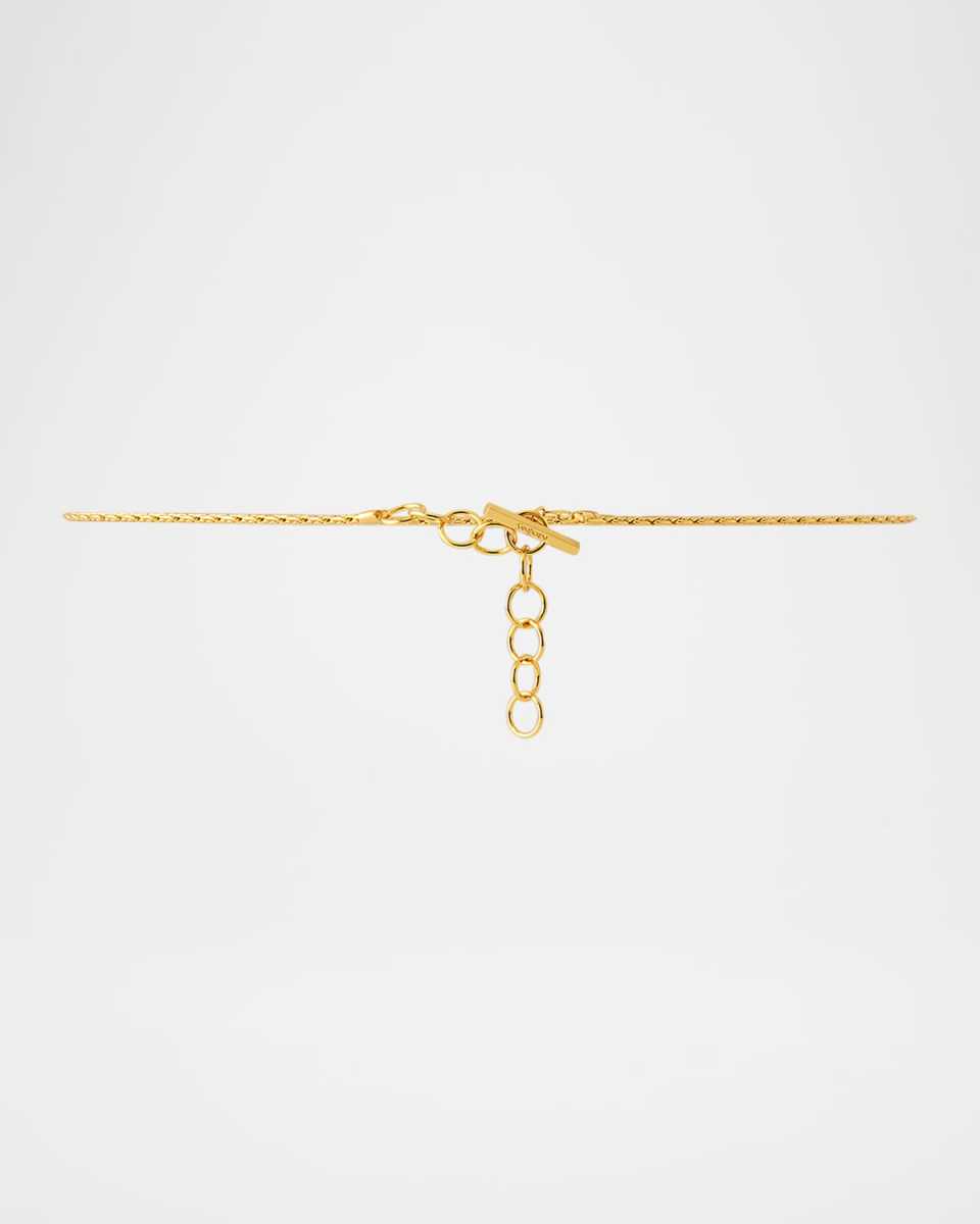 Skinny Brass Chain Belt